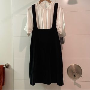 Vintage velvet dress, size s